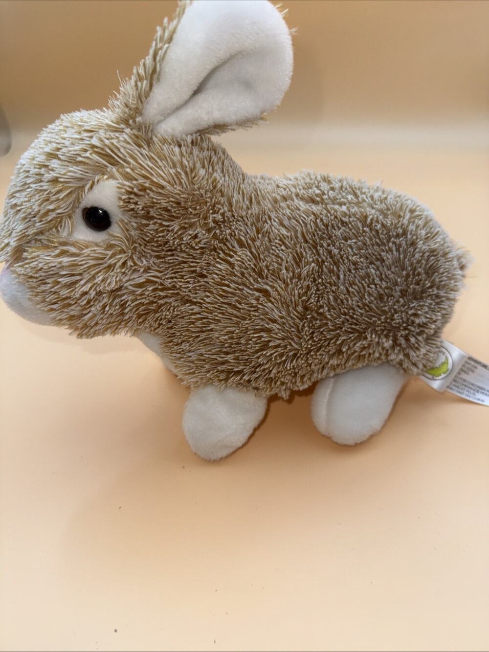 ANIMAL ADVENTURE CREAM BEIGE Brown HOPSCOTH BUNNY RABBIT PLUSH ANIMAL CIRCA 2018